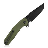 Kubey Green G10 Linerlock Folding D2 Pocket Knife 237b