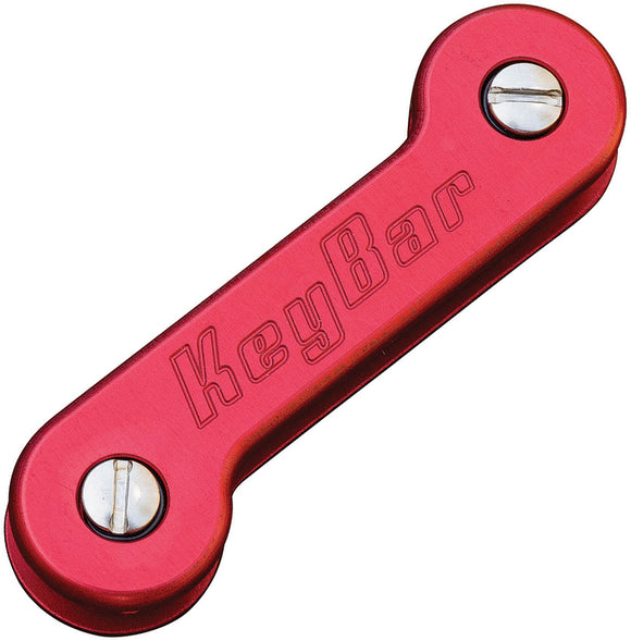 KeyBar Red Aluminum Handle Holds 12 Keys 227