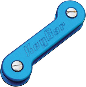 KeyBar Blue Aluminum Handle Holds 12 Keys 234