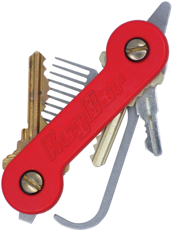 KeyBar KeyBar G10 Red Car & House Key Holding Multitool 261