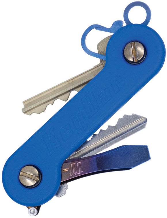 KeyBar KeyBar G10 Blue Car & House Key Holding Multitool 264