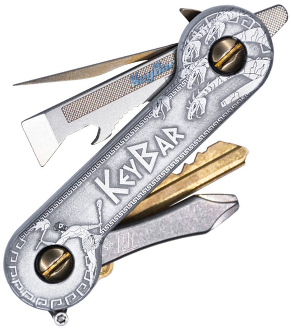 KeyBar KeyBar Alum Engraved Olympian Car & House Key Holding Multitool 266