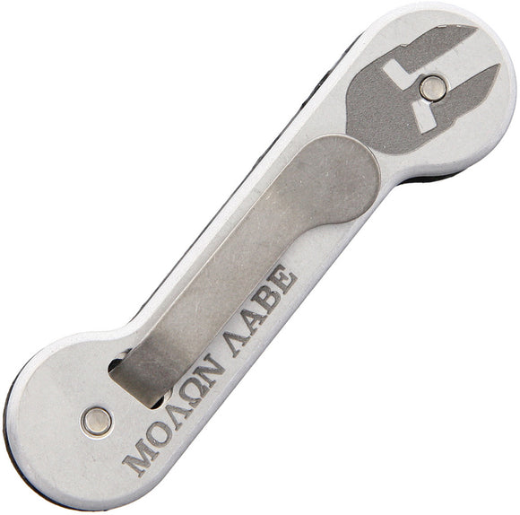 KeyBar Carbon Fiber Aluminum Spartan Handle Holds 12 Keys 296