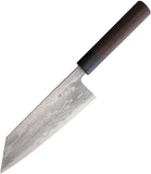 Kanetsune Kiritsuke Chef's Red Sandalwood Damascus Fixed Blade Knife C465