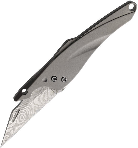 Ketuo Bluefin Gray Titanium Folding Stainless Steel Pocket Knife M002