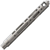Ketuo Compact Hollow Out Smooth Gray Titanium Pen M005