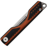 Ketuo Mini Black & Orange G10 Folding Stainless Steel Pocket Knife M006