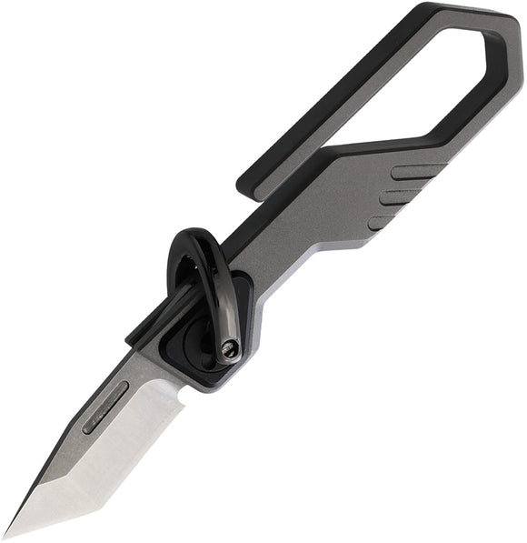 Ketuo Mini Keychain Gray Titanium Folding Bohler M390 Pocket Knife M008