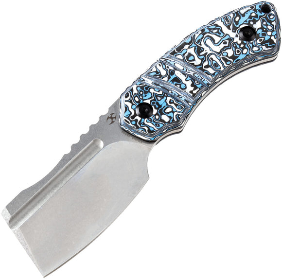 Kansept Knives Korvid S Carbon Fiber S35VN Fixed Blade Knife w/ Sheath G2030A6
