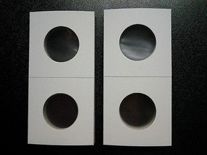 New 2x2 Small Dollar Size Cardboard Coin Holders Flips Qty of 250 Protectors
