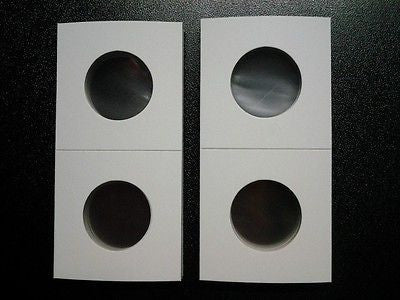 New 2x2 Small Dollar Size Cardboard Coin Holders Flips Qty of 200 Presidential