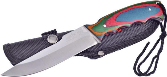 Frost Cutlery Black Hills Bush Master FW Fixed Blade Frostwood Knife