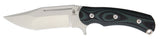 KIZER Super Bad Fixed Blade Bowie Knife w/ Black & Green G-10 Handle 1015A2