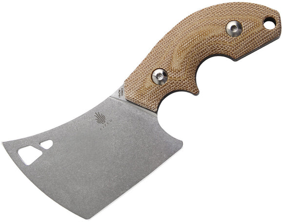 Kizer Cutlery Mini Butcher Fixed Blade Cleaver Knife 1039c2
