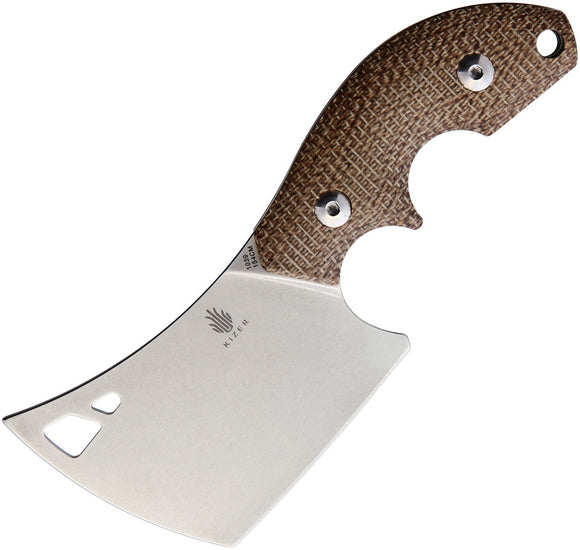 Kizer Cutlery Mini Butcher Fixed Blade Knife + Sheath 1039