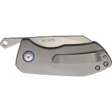 Kizer Cutlery WPK Grey Titanium S35Vn Friction Folder Pocket Knife 2534A1