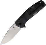 Kizer Cutlery Gemini Pocket Knife Left Handed Raffir Folding S35VN Blade 3471LA2