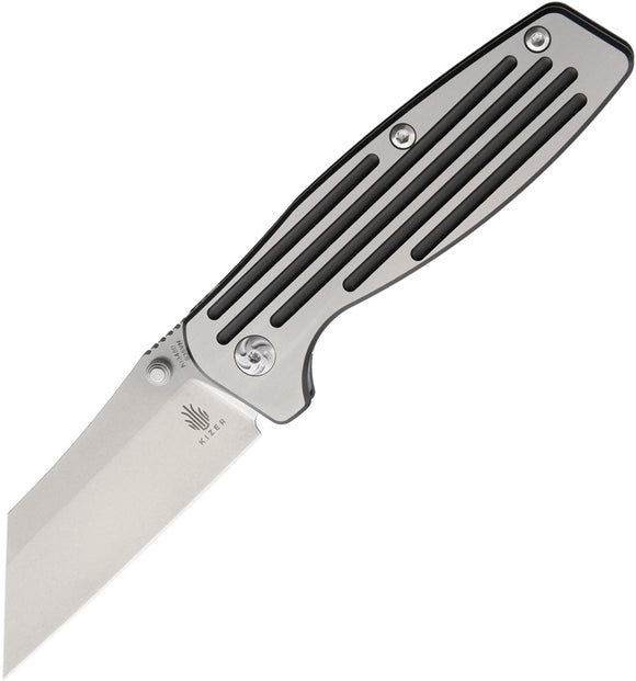Kizer Cutlery Rogue Framelock Stainless Folding Blade Titanium Handle Knife 3480