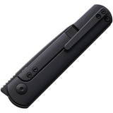 Kizer Cutlery Feist Pocket Knife Framelock Black Titanium Folding S35VN 3499A5