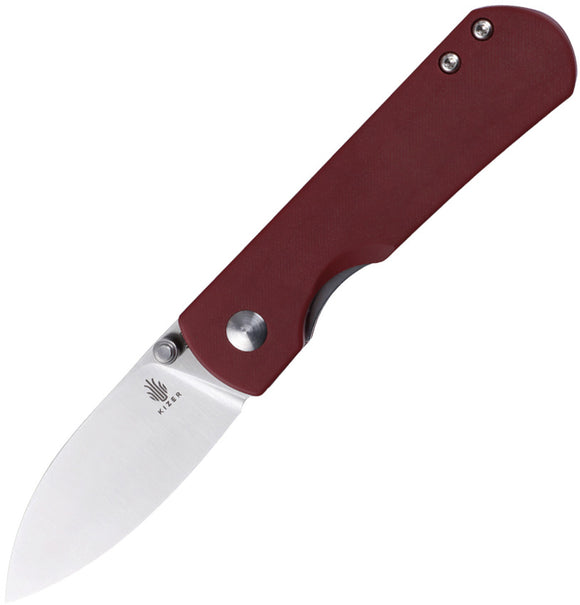 Kizer Cutlery Yorkie Pocket Knife Linerlock Micarta Folding Bohler M390 3525S1