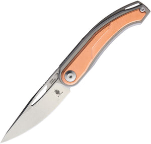 Kizer Cutlery Apus Copper Framelock S35Vn Folding knife 3554a2