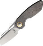 Kizer Cutlery October Pocket Knife Framelock Titanium Folding CPM-20CV 3569A1