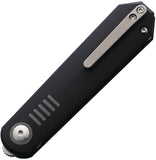 Kizer Cutlery De L'Orme Pocket Knife Linerlock Black & Gray Folding 20CV 3570A1