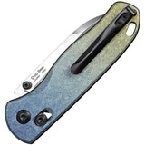 Kizer Cutlery Drop Bear Clutch Lock Titanium Folding LC200N Pocket Knife 3619A3