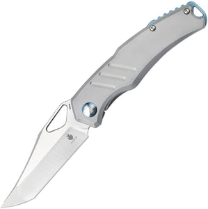 Kizer Cutlery Torngat Framelock Gray Titanium Folding S35VN Pocket Knife 3625A1