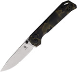 Kizer Cutlery Begleiter 2 Pocket Knife Button Lock Raffir Folding S35VN Blade 44582BA1