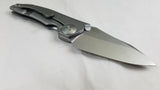Kizer GPB1 Gray Titanium Framelock Pocket Standard SW S35VN Folding Blade Knife 4473
