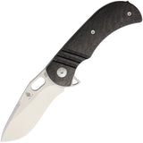 KIZER MV Desert Dog Liner Lock Carbon Fiber Folding Pocket Knife 4496