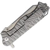 Kizer Cutlery Vindicator Gray Titanium Folding S35VN Pocket Knife 4522