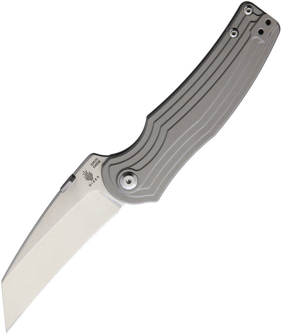Kizer Cutlery Inversion Titanium Framelock S35Vn Folding Knife 4532