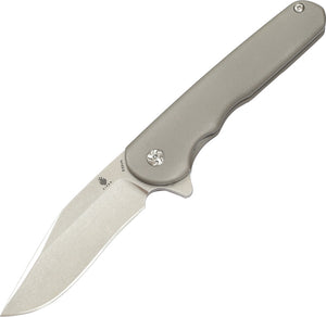 Kizer Flashbang Titanium Folder EDC Pocket SW S35VN Folding Clip Point Blade Knife 454A1