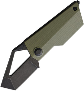 Kizer Cutlery OD Green CyberBlade Linerlock Folding Knife v2563a1- Kizer SALE