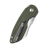 Kizer Cutlery October Mini Green Linerlock Folding Knife 2569c1