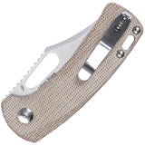 Kizer Cutlery Urban Bowie Pocket Knife Linerlock Micarta Folding 154CM 2578C2