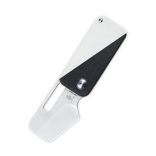 Kizer Cutlery Walnut Black & White G10 Slip joint Folding Knife 2592n1