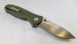 Kizer Cutlery Hunter 154CM Green Folding Flipper Knife v3416a2
