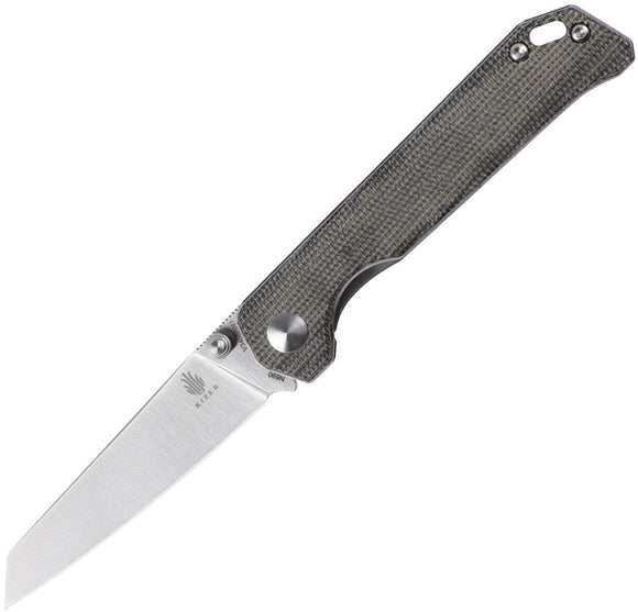 Kizer Cutlery Begleiter Mini Linerlock Green Folding Bohler N690 Knife 3458RN1