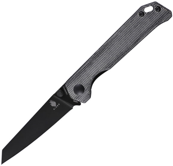 Kizer Cutlery Begleiter Mini Linerlock Black Folding Bohler N690 Knife 3458RN2