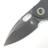 Kizer Cutlery Mini Roach Pocket Knife Linerlock Black G10 Folding 154CM 3477C2