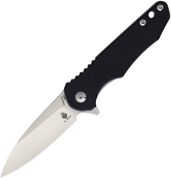 Kizer Cutlery Barbosa Linerlock Black G10 Folding VG-10 Pocket Knife V3487A1