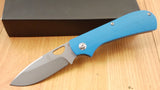 Kizer Cutlery Zipslip Blue 7" overall Folding Slipjoint Knife 3507n3