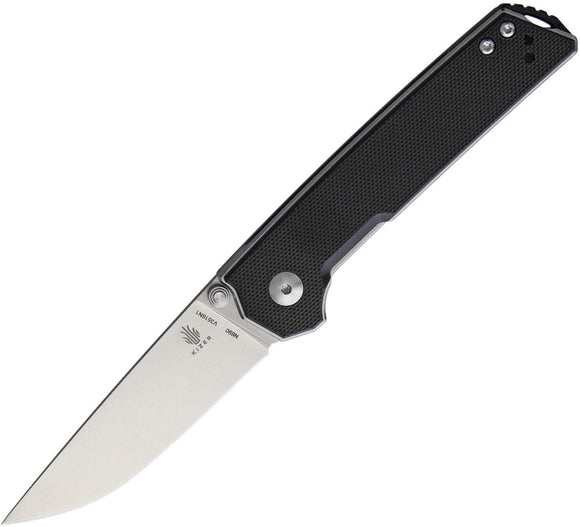 Kizer Cutlery Domin Mini Black G10 N690 Folding Knife 3516n1