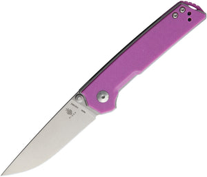 Kizer Cutlery Domin Mini Purple G10 N690 Folding Knife 3516n3