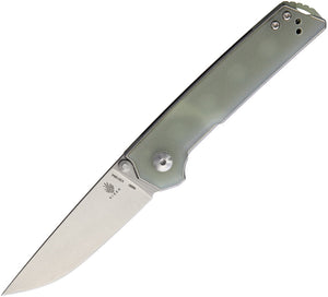 Kizer Cutlery Domin Mini Jade G10 N690 Folding Knife 3516n4