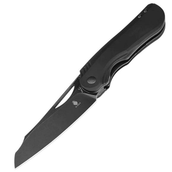 Kizer Cutlery Kobold 2.0 Linerlock Black Aluminum Folding CPM-4V Knife V35422A1