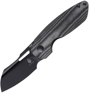 Kizer Cutlery October Linerlock Black Micarta Folding CPM-20CV Knife V3569A1- Kizer SALE